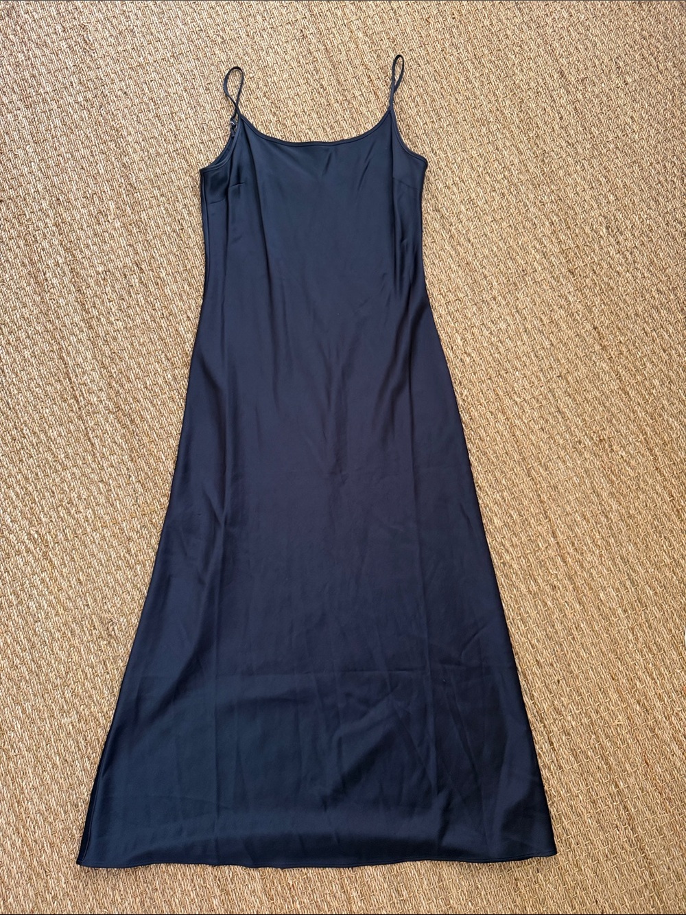 Saint Art Navy Slip Dress